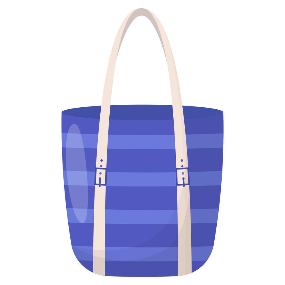 colorido bolso de verano para mujer. colorido bolso de compras para mujer. vector