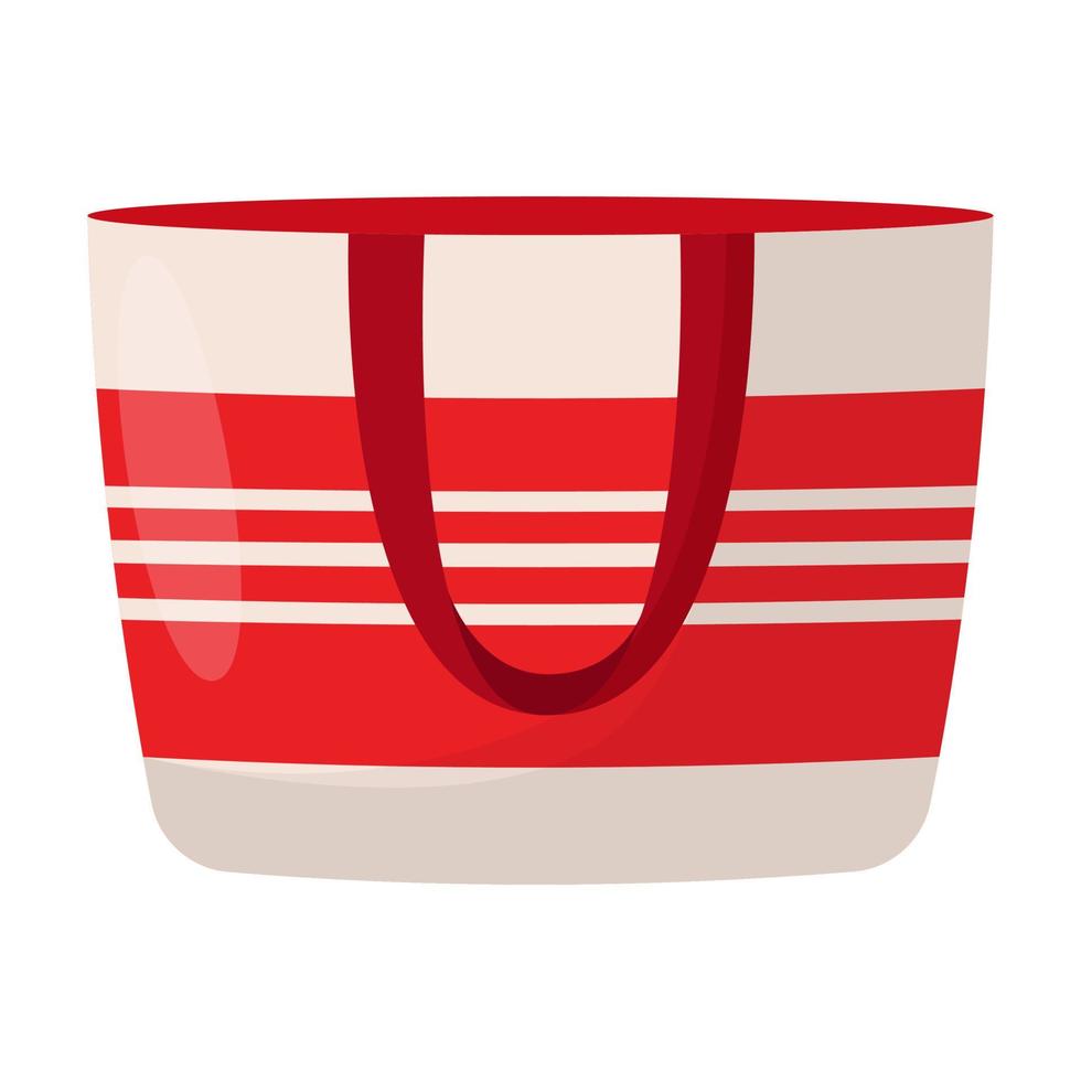 colorido bolso de verano para mujer. colorido bolso de compras para mujer. vector