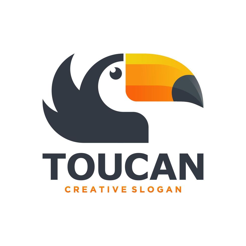 Toucan Bird Mascot Vector Illustration