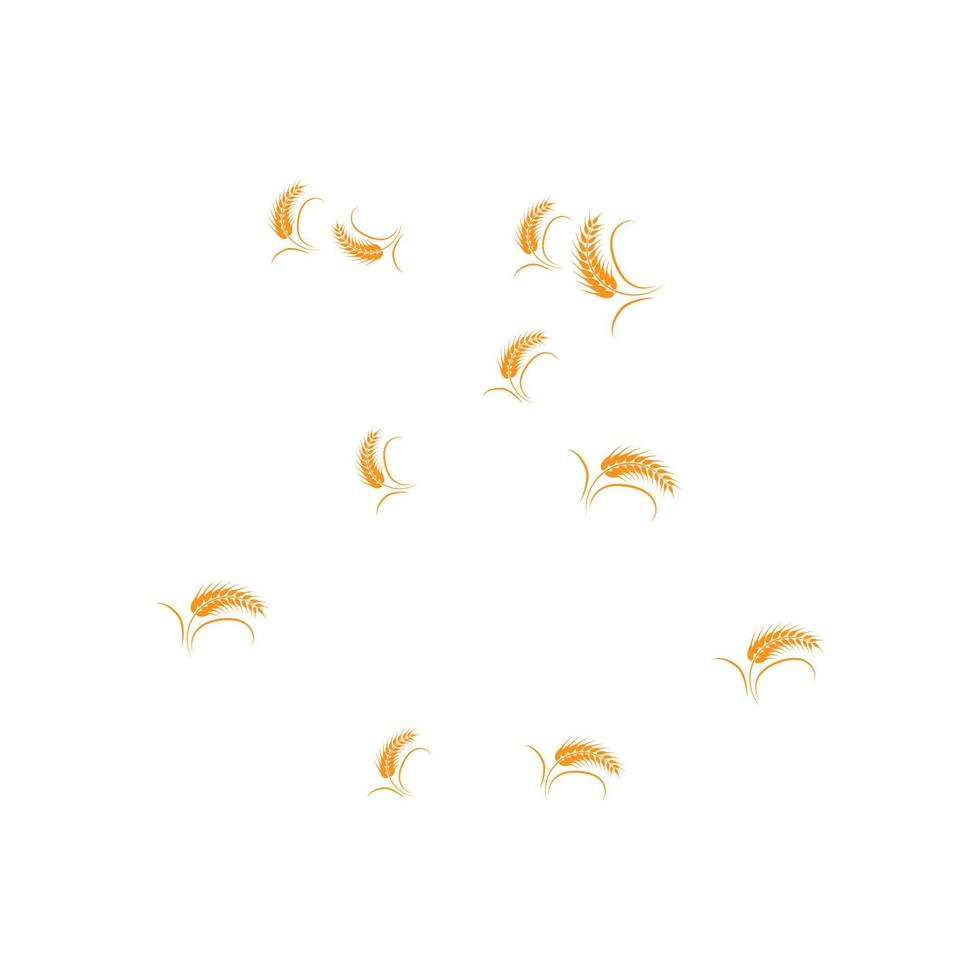 wheat Logo vektor design vector