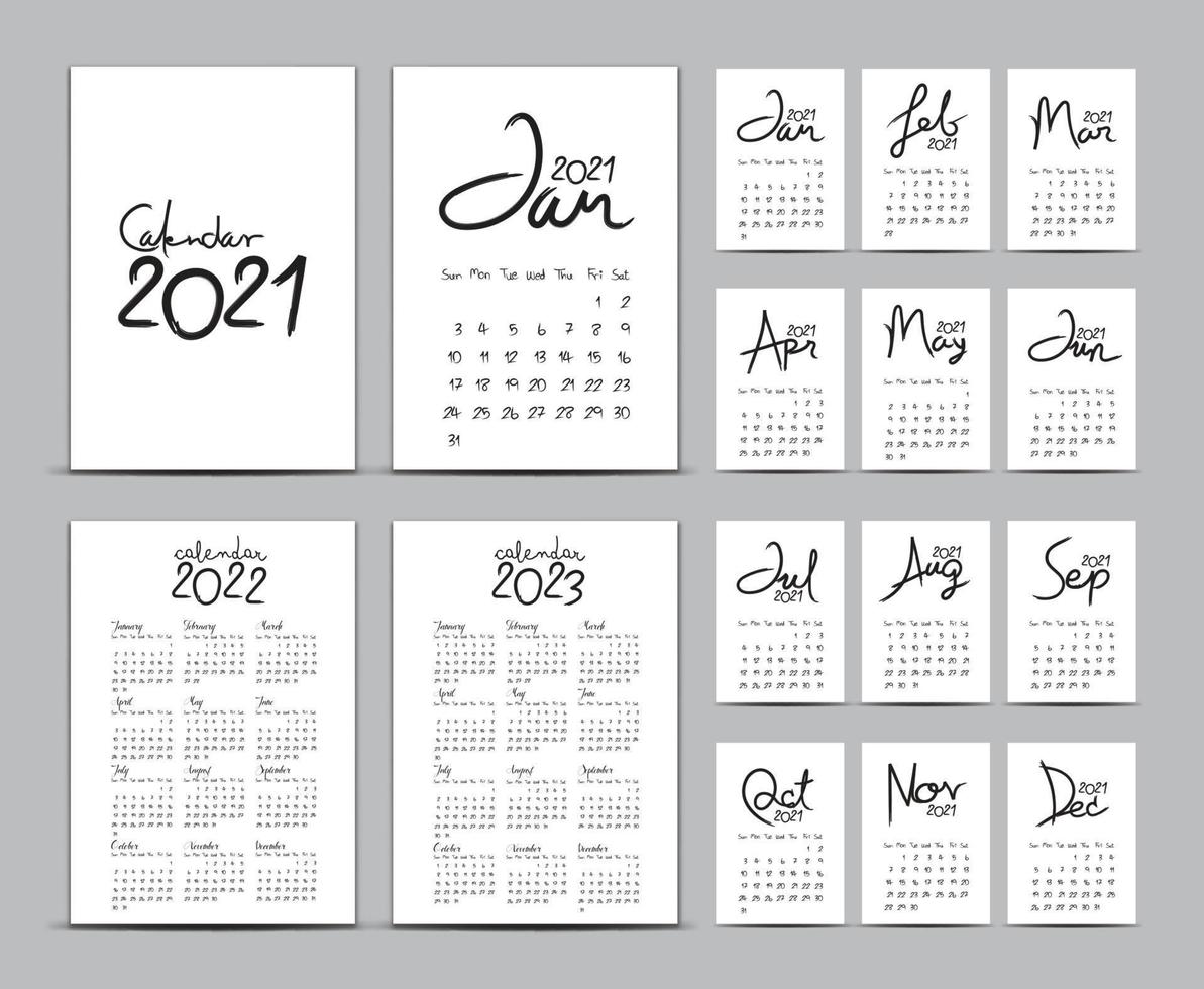 2022-2023 Desk Calendar 