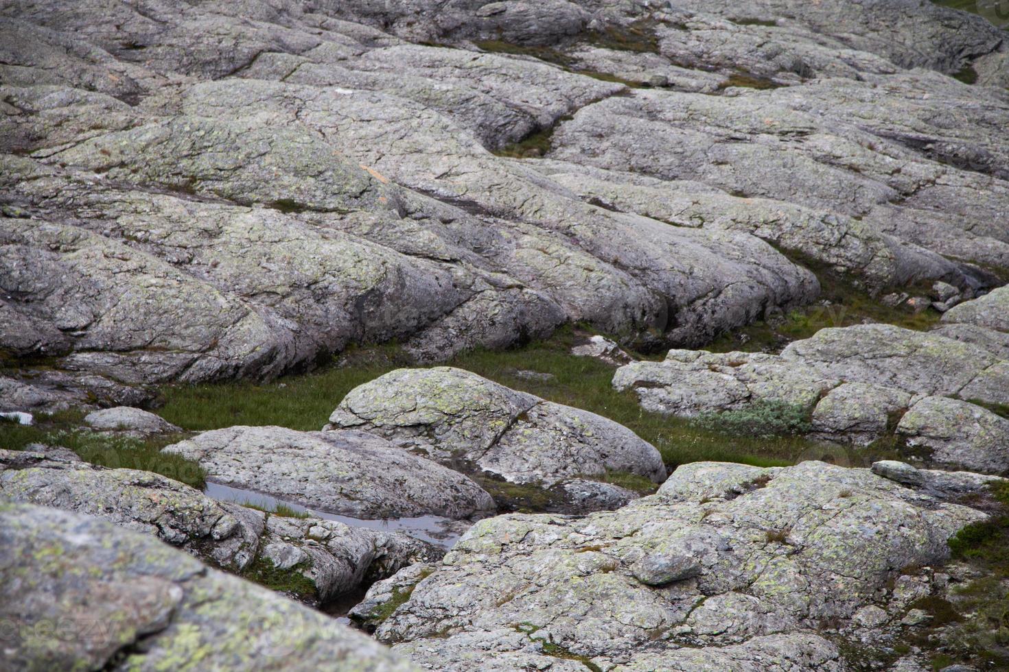 coloridas escenas de montaña en noruega. hermoso paisaje de noruega, escandinavia. paisaje de montaña de noruega. naturaleza en verano. foto