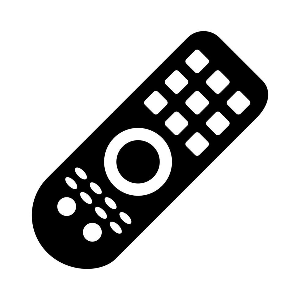 Remote controller vector icon on white background