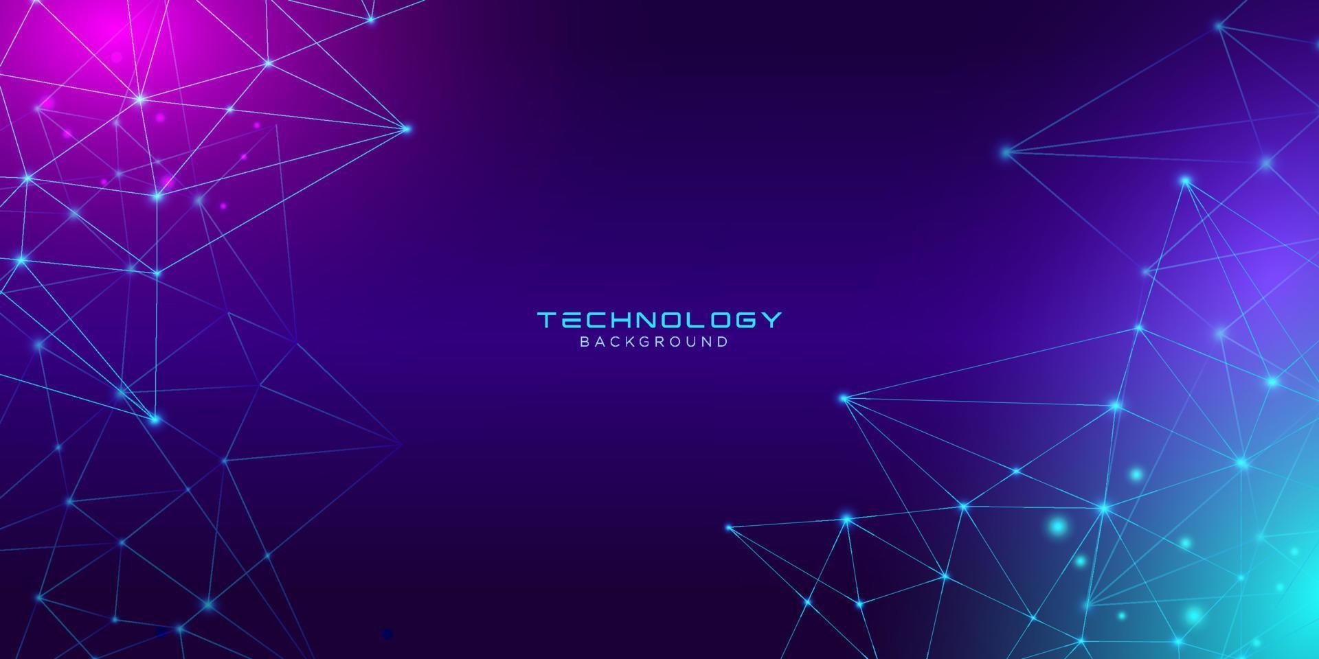 fondo de tecnología moderna vector