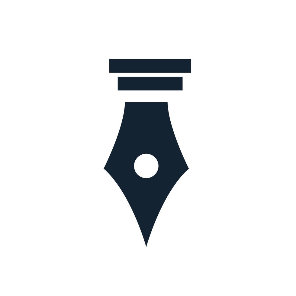 ink pen icon vector design