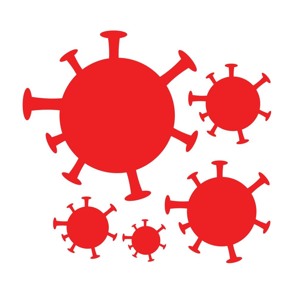 corona virus icon vector