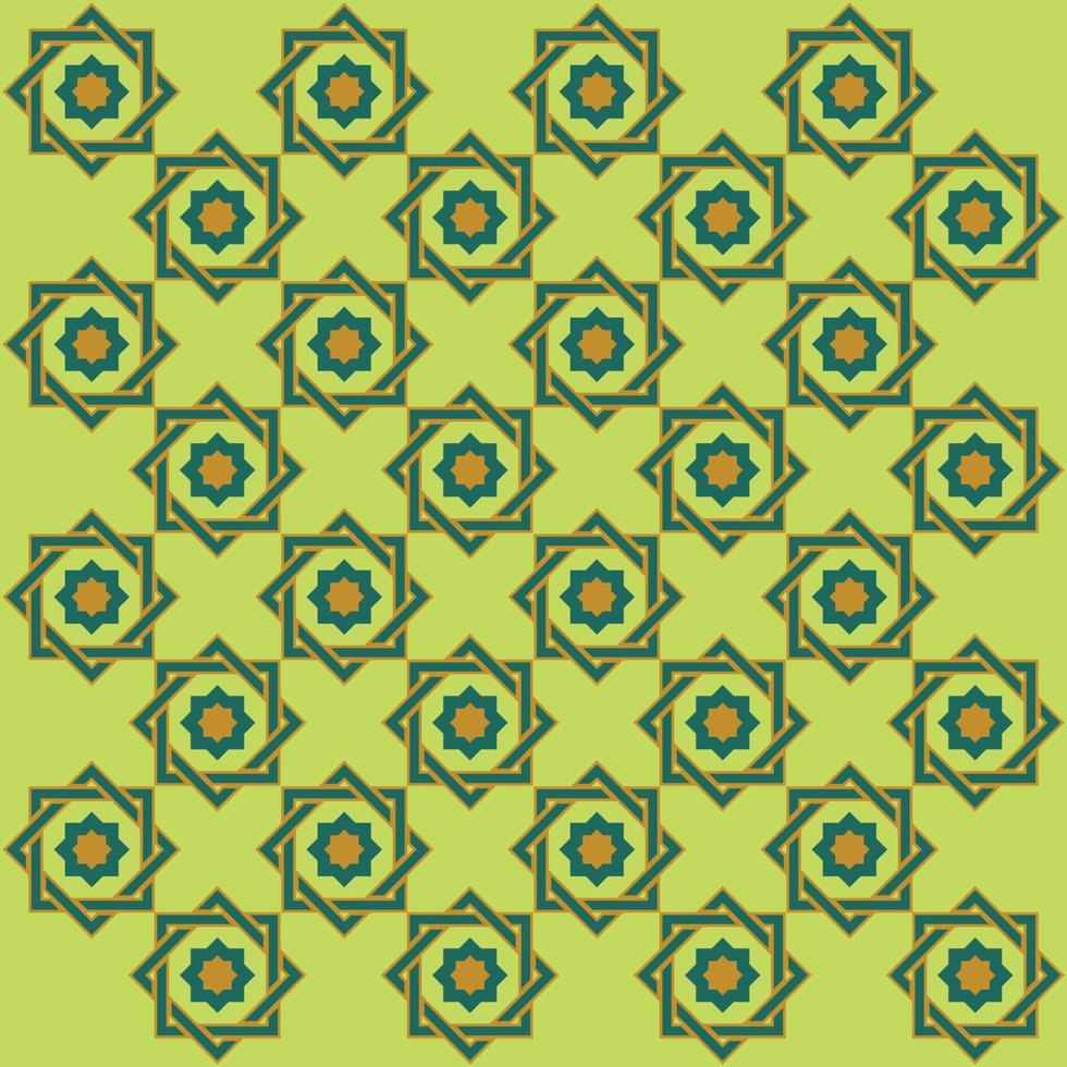 islamic geomateric pattern vector design