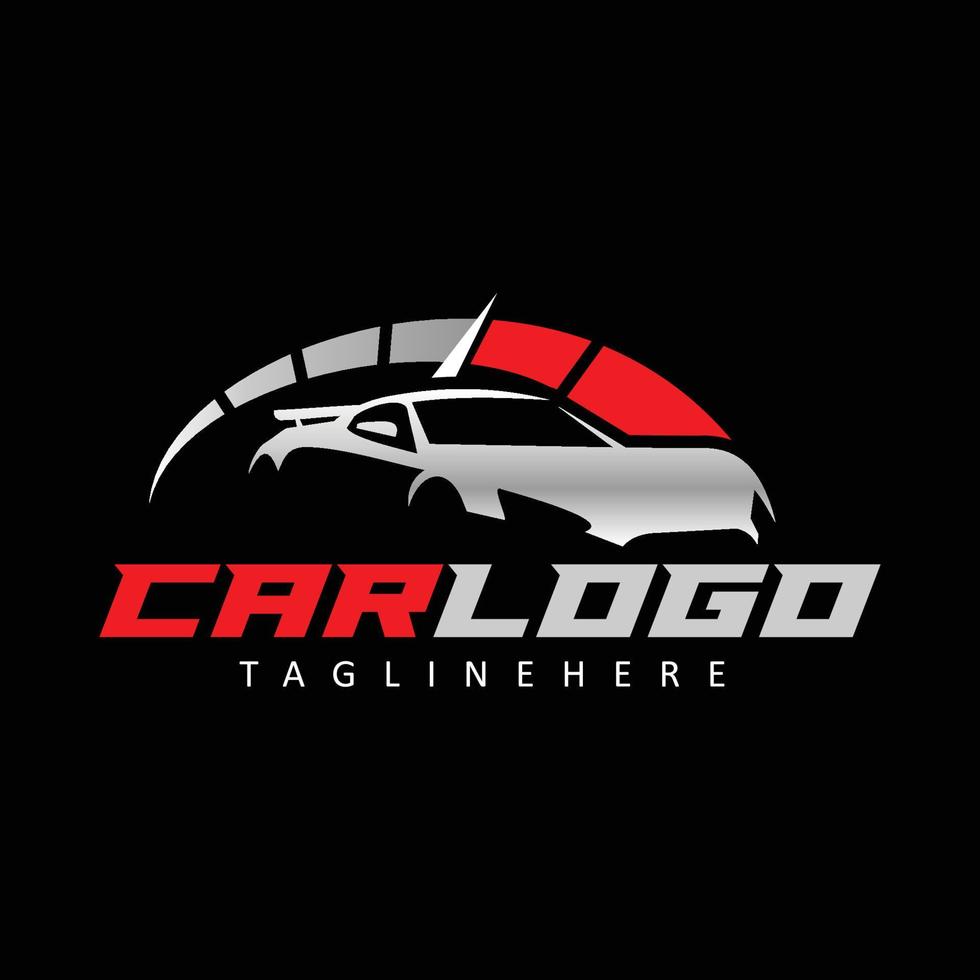 Car Garage Premium Concept Logo Design vector