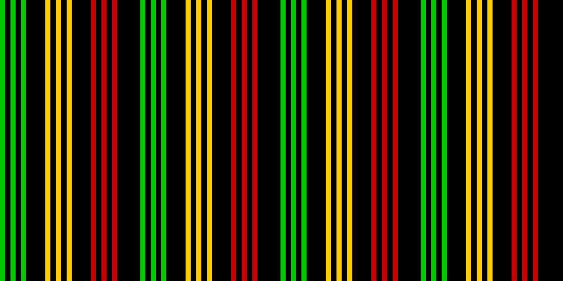 Vector pattern vertical stripe design. Green, red, yellow on black color. Paper, cloth, fabric, table cloth, napkin, cover, bed printing, or wrap use. Christmas day and Happy new year concept