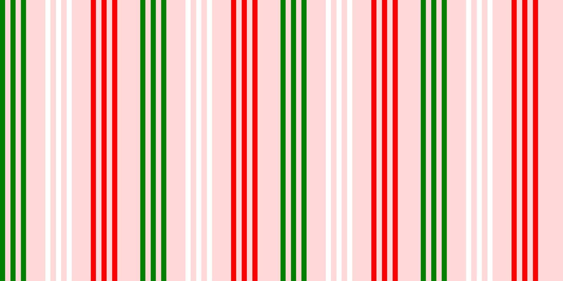 diseño de rayas verticales de patrón vectorial. color verde, rojo y blanco. papel, tela, tela, tela, mantel, servilleta, cubierta, impresión de cama o uso de envoltura. día de navidad y feliz año nuevo concepto. vector