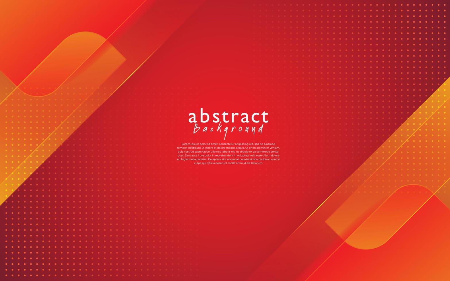 red modern abstract background design vector