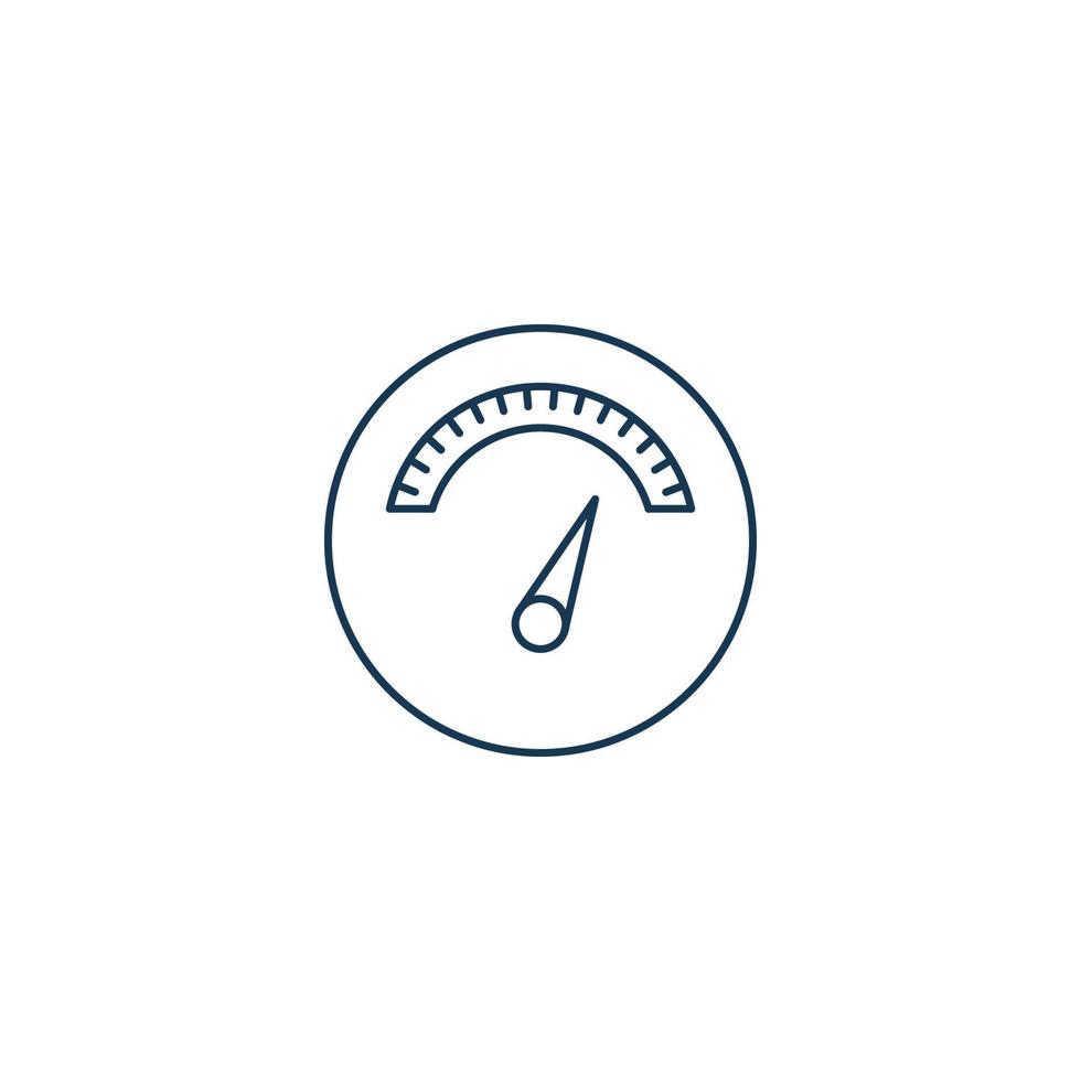 Fridge cooler measurement meter vector