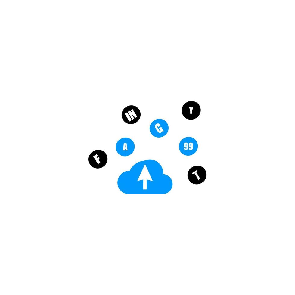 creative digital marketing icon vector