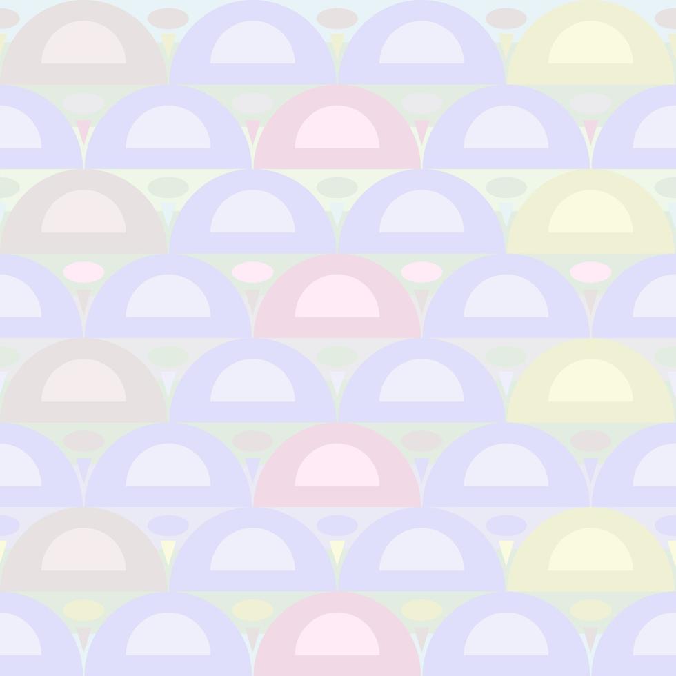 Soft pastel abstract geometric pattern. vector