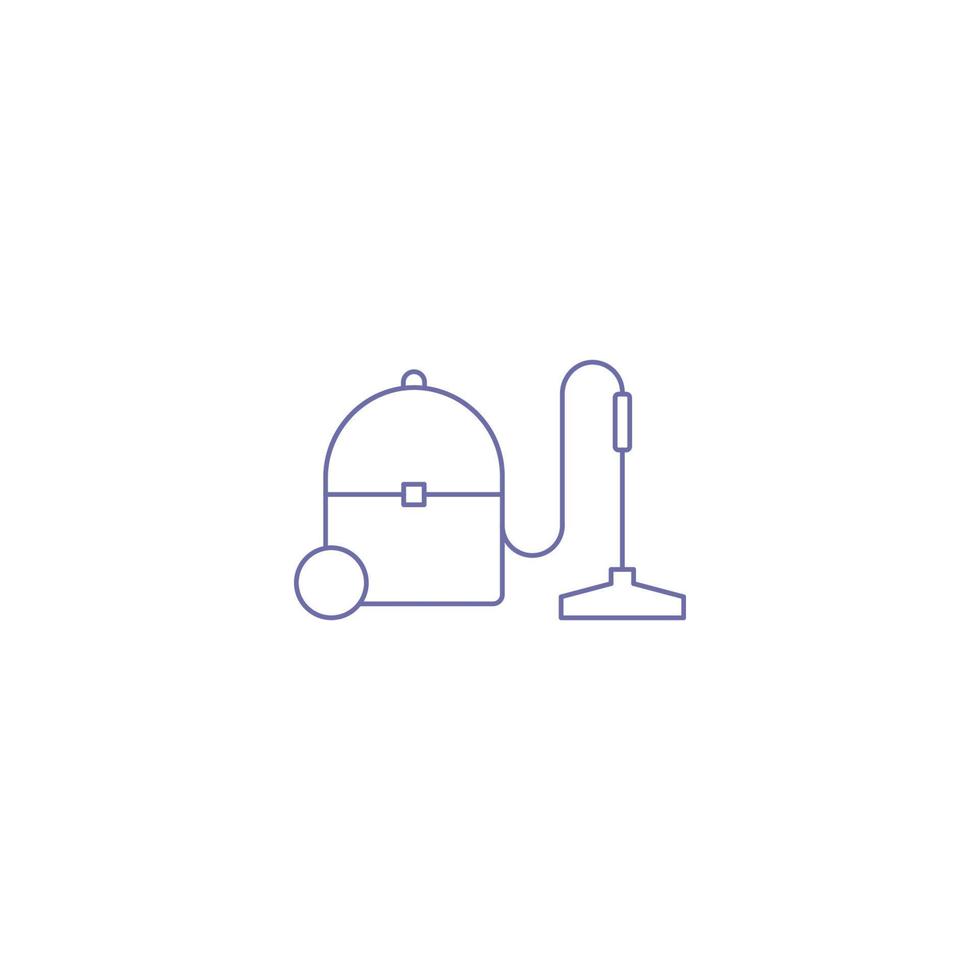 house cleaning vacuum cleaner icon vector