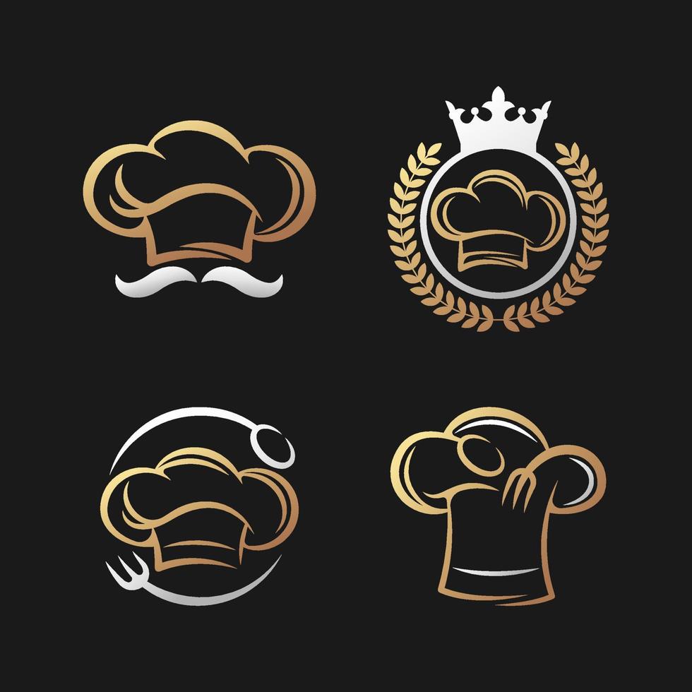 Chef Logo Set vector