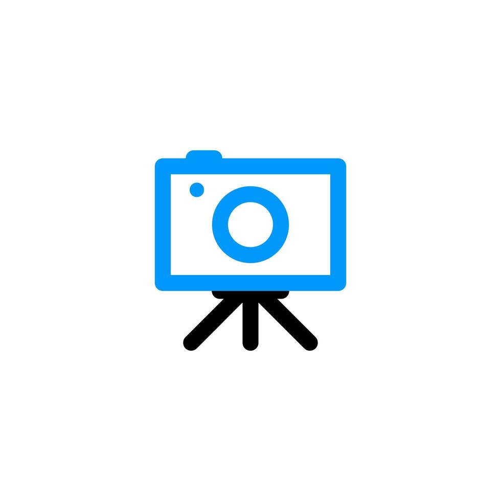 icono de fotografía moderna vector