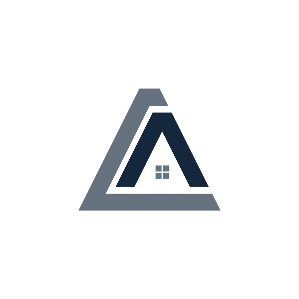 logotipo de ca de la letra de inicio, plantilla de diseño de logotipo de ac. vector