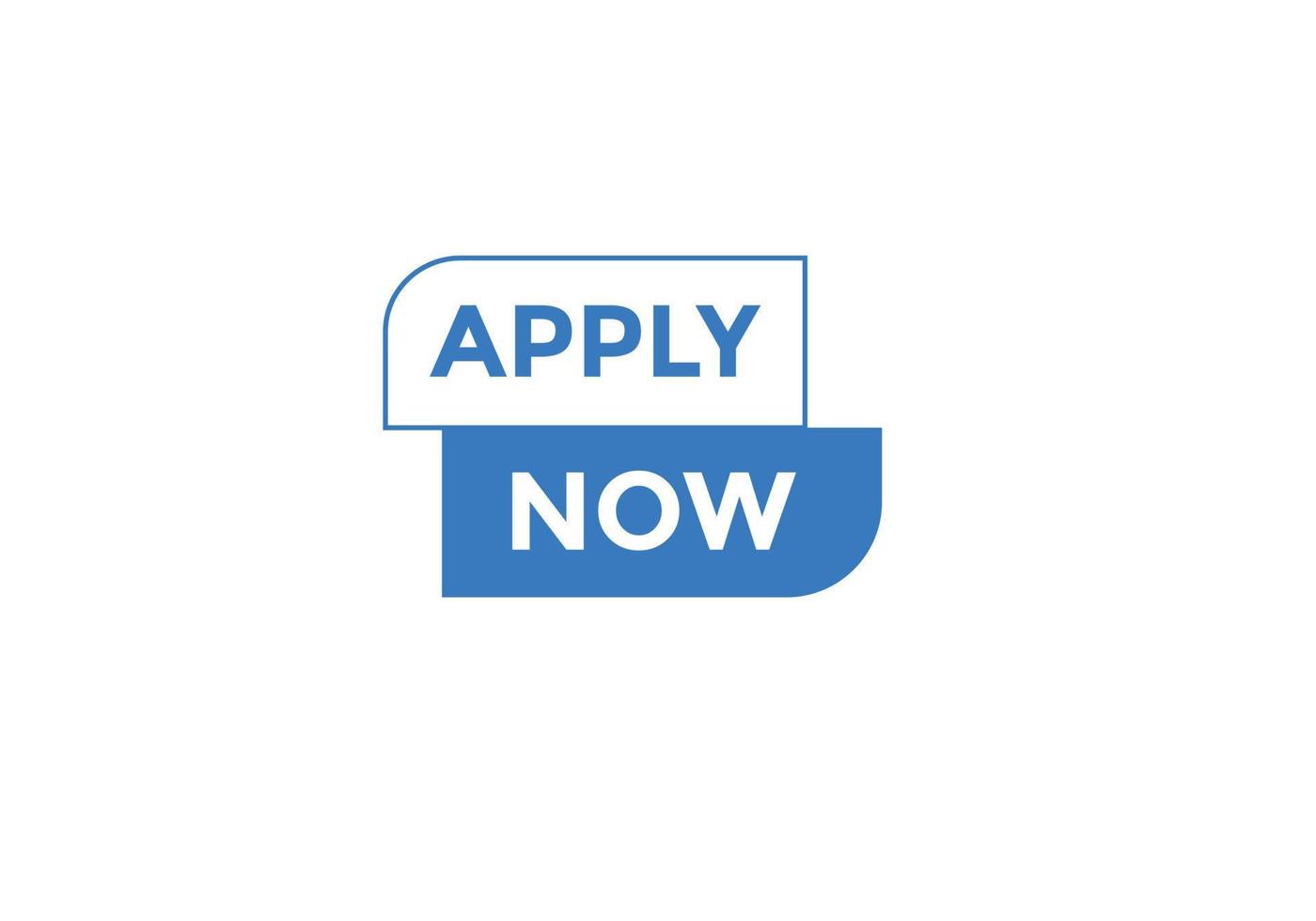 Apply now button. Apply now template for website. Apply now icon flat style vector