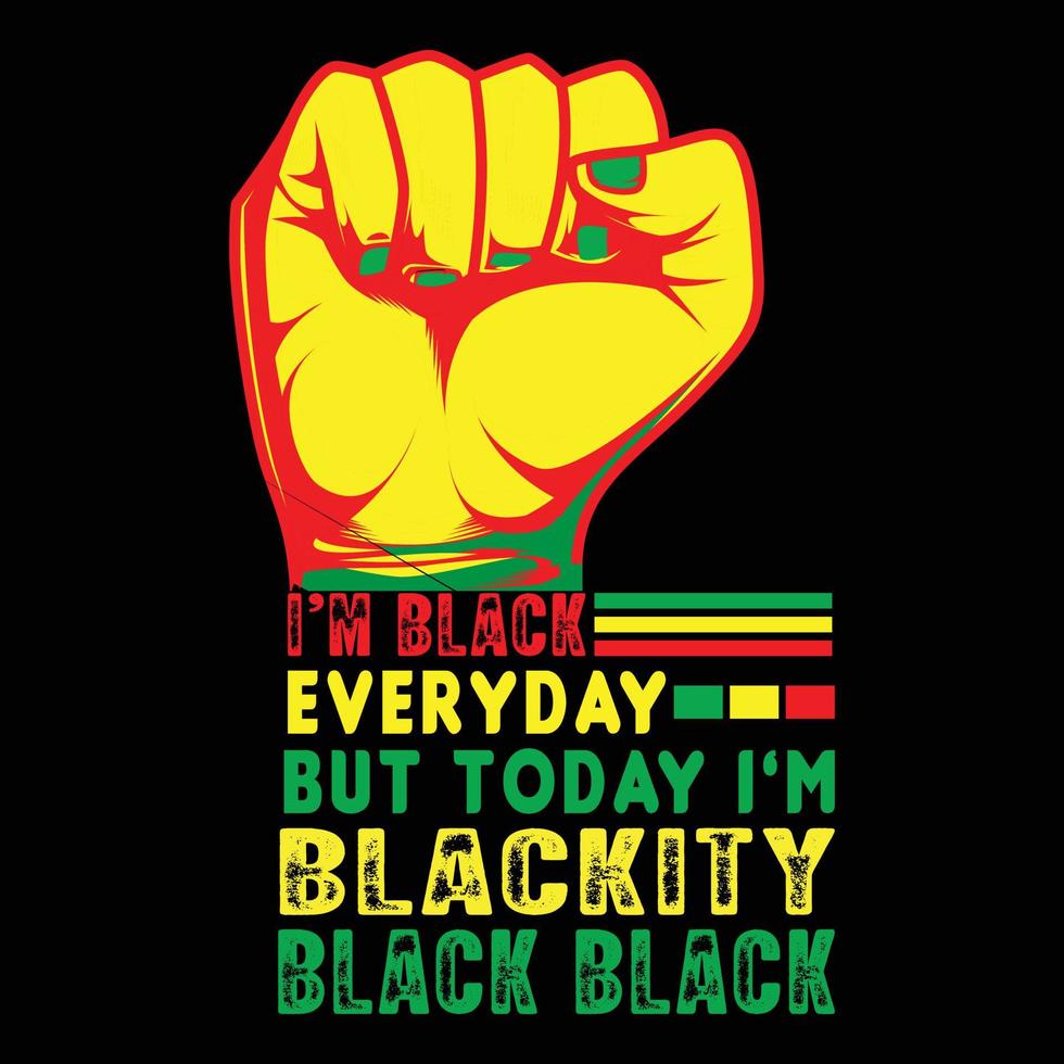 Juneteenth day t shirt design vector