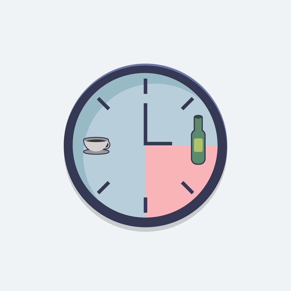 Time to Relax Illustration Design vector