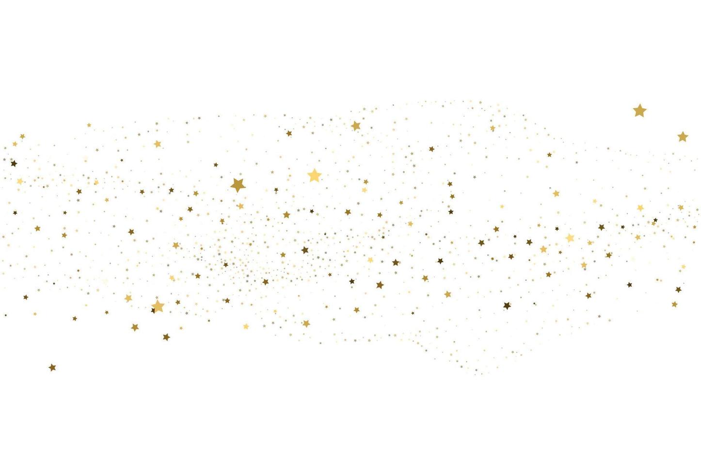Light gold glitter confetti texture vector