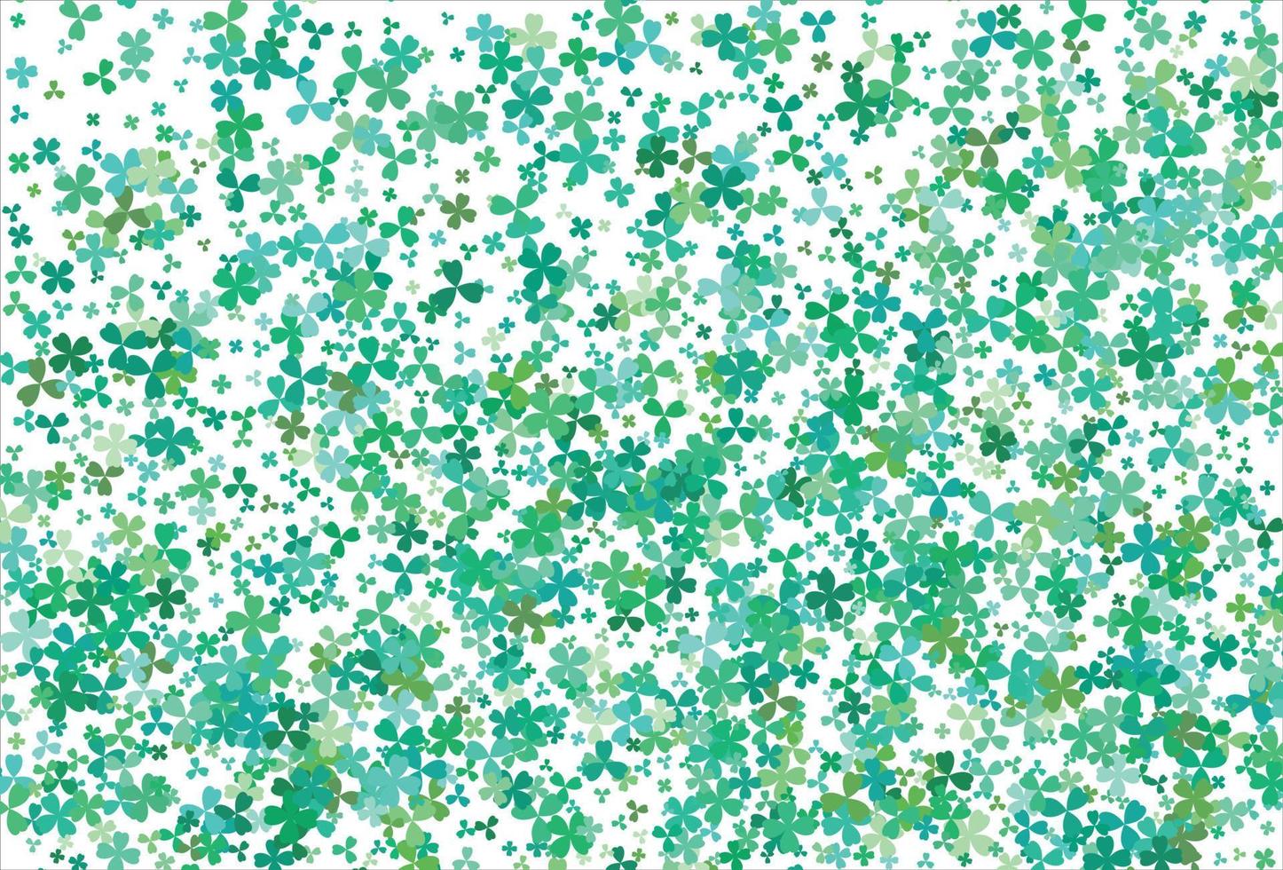 Clover background. Clover leaf, St. Patrick day background vector