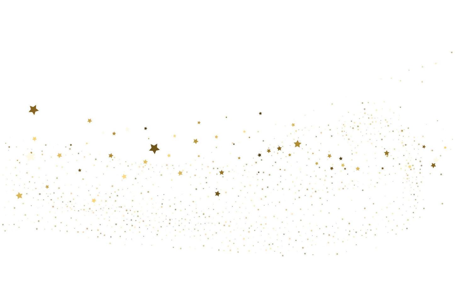 Light gold glitter confetti texture vector