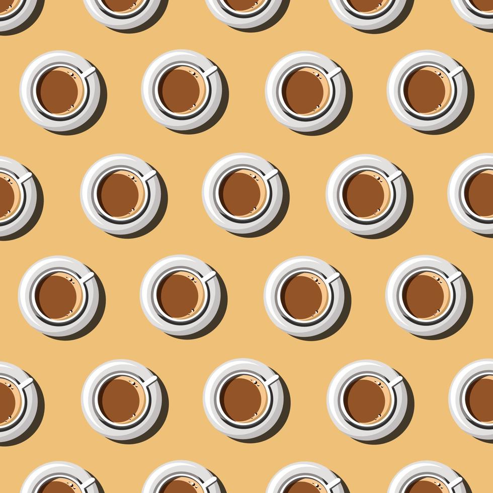 Pattern illustration coffee for design theme coffee vector