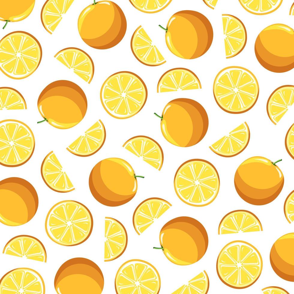 Orange vector illustration pattern background