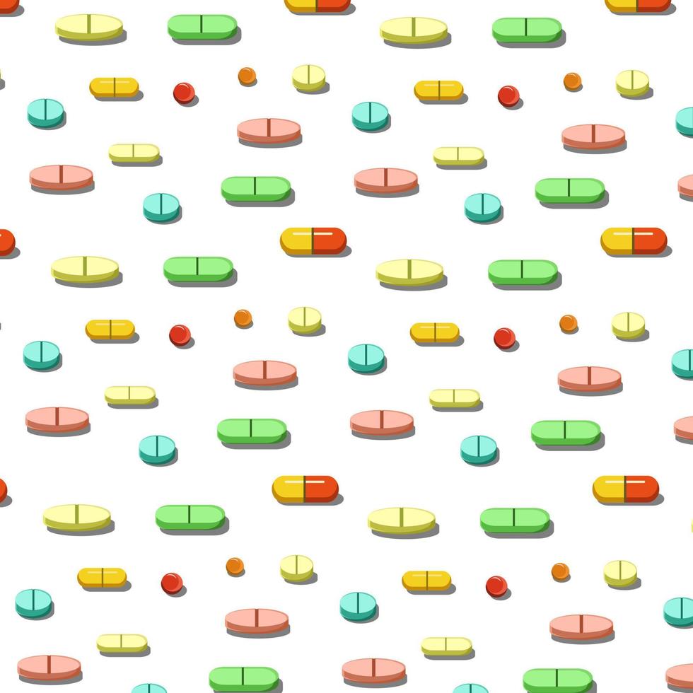 Pattern Illustration For Theme Medical vector