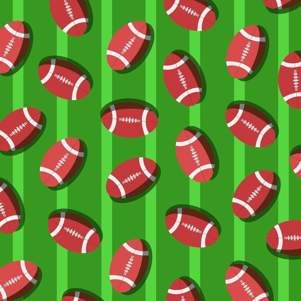 Football pattern background vector illustration