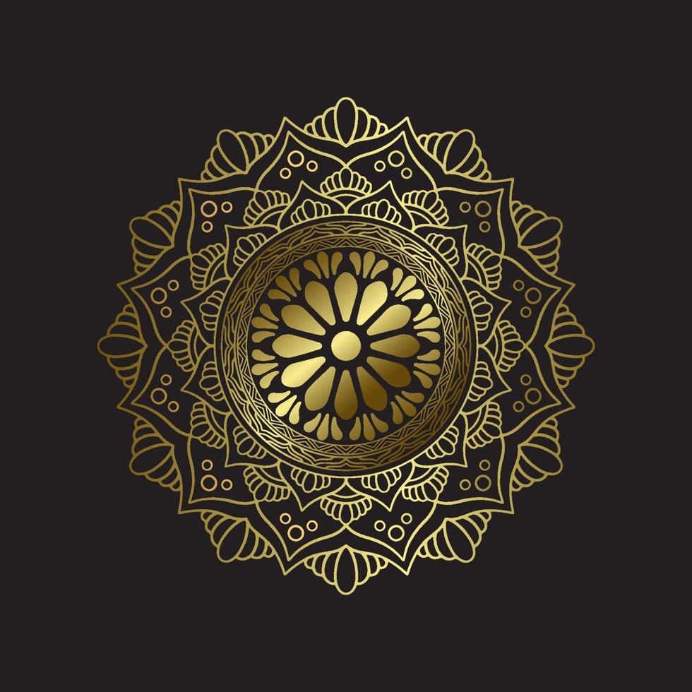 ethnic meditation relax mandala art design for template background vector