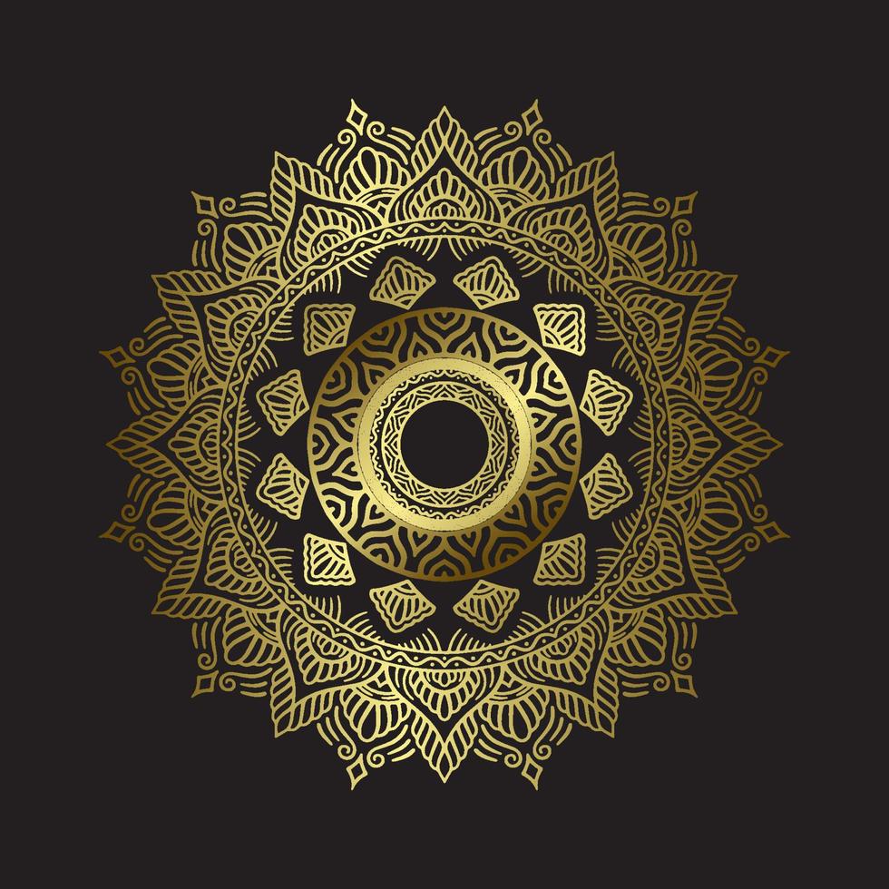 ethnic meditation relax mandala art design for template background vector
