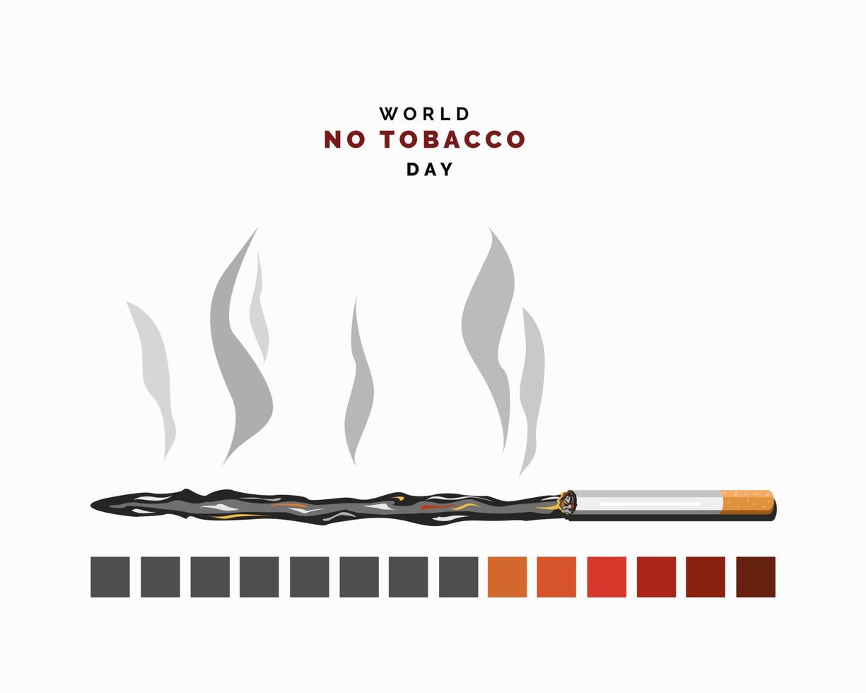 World No Tobacco Day vector