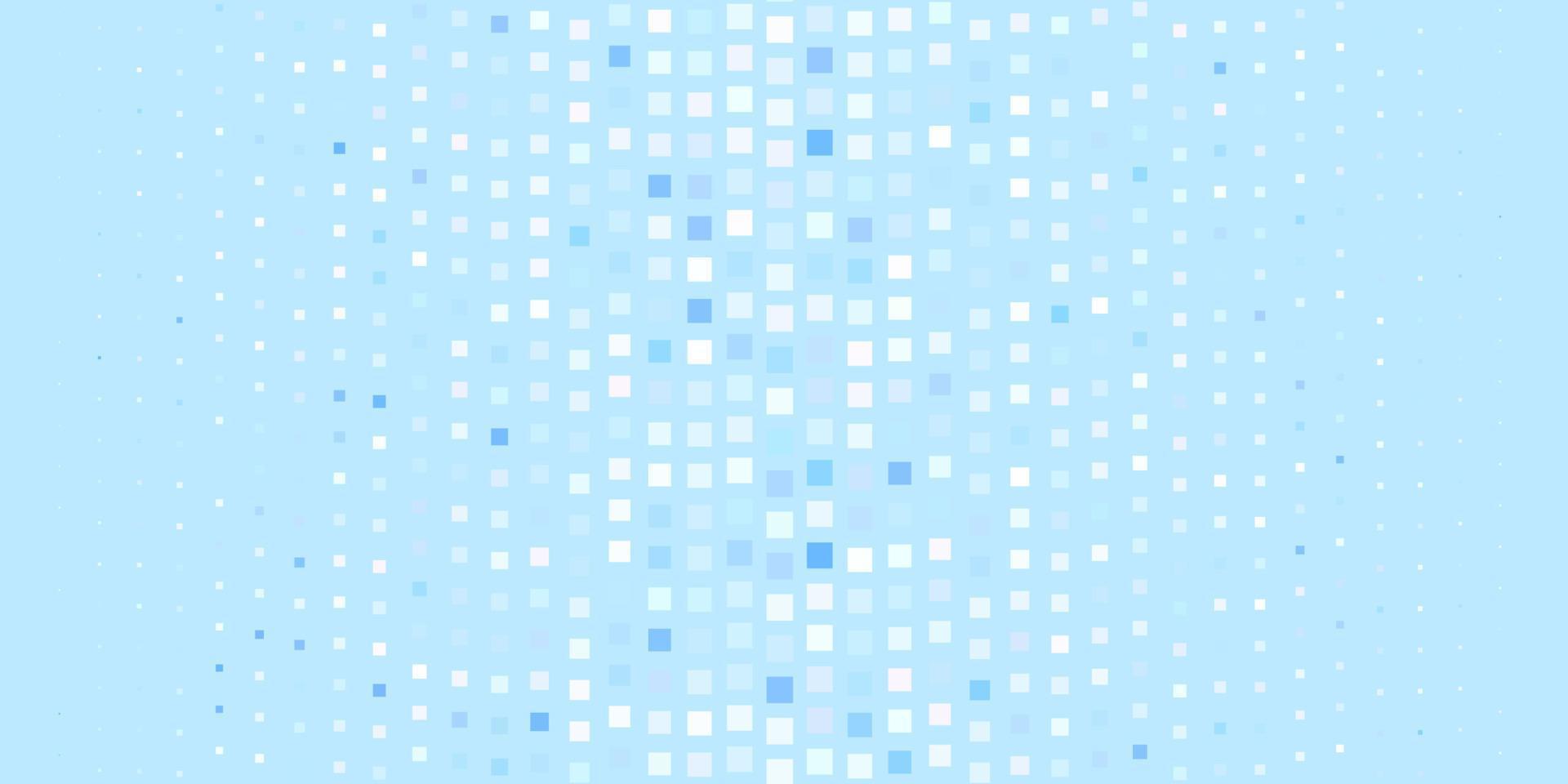 Light BLUE vector texture in rectangular style.
