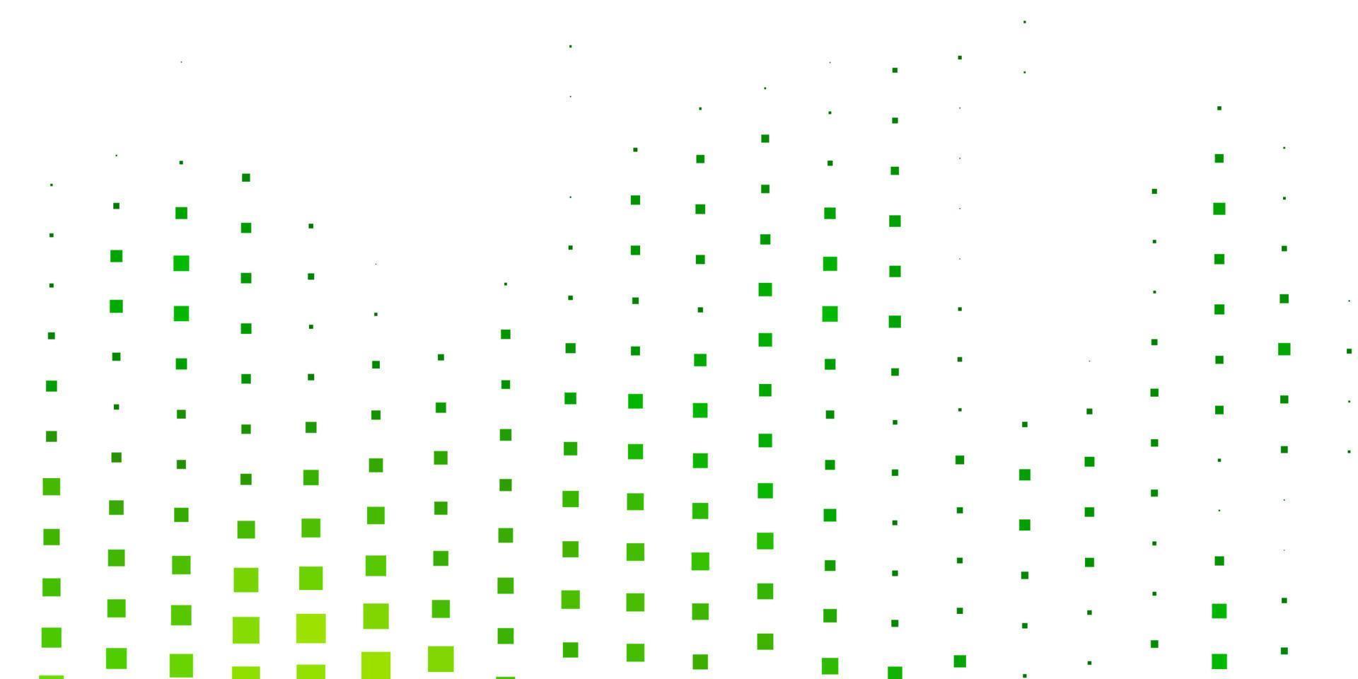 Light Green vector template in rectangles.