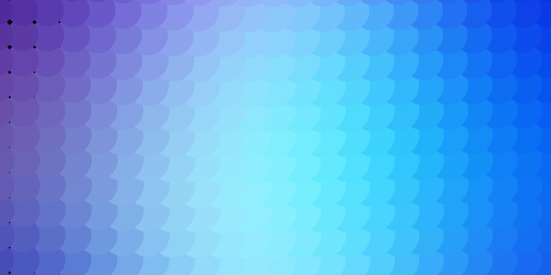 Light Pink, Blue vector background with circles.