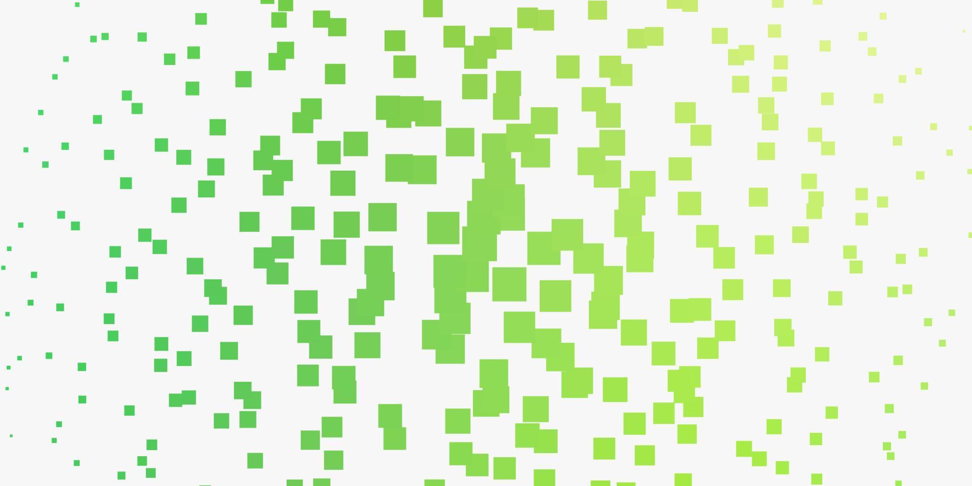 Light Green vector pattern in square style.