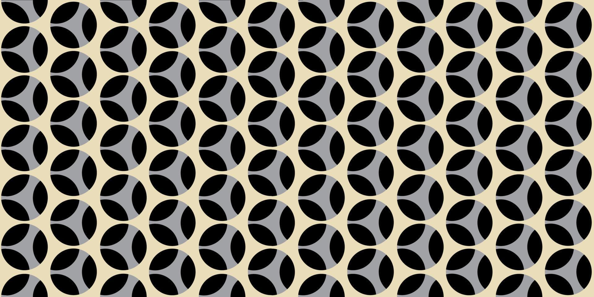 patrón abstracto sin fisuras. telón de fondo ornamental geométrico artístico. bueno para el diseño de fondo de tela, textil, papel tapiz o paquete vector