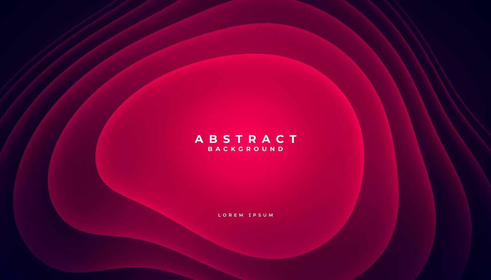 Abstract modern gradient red fluid shapes composition background. Landing page, flyer, banner, card. Vector