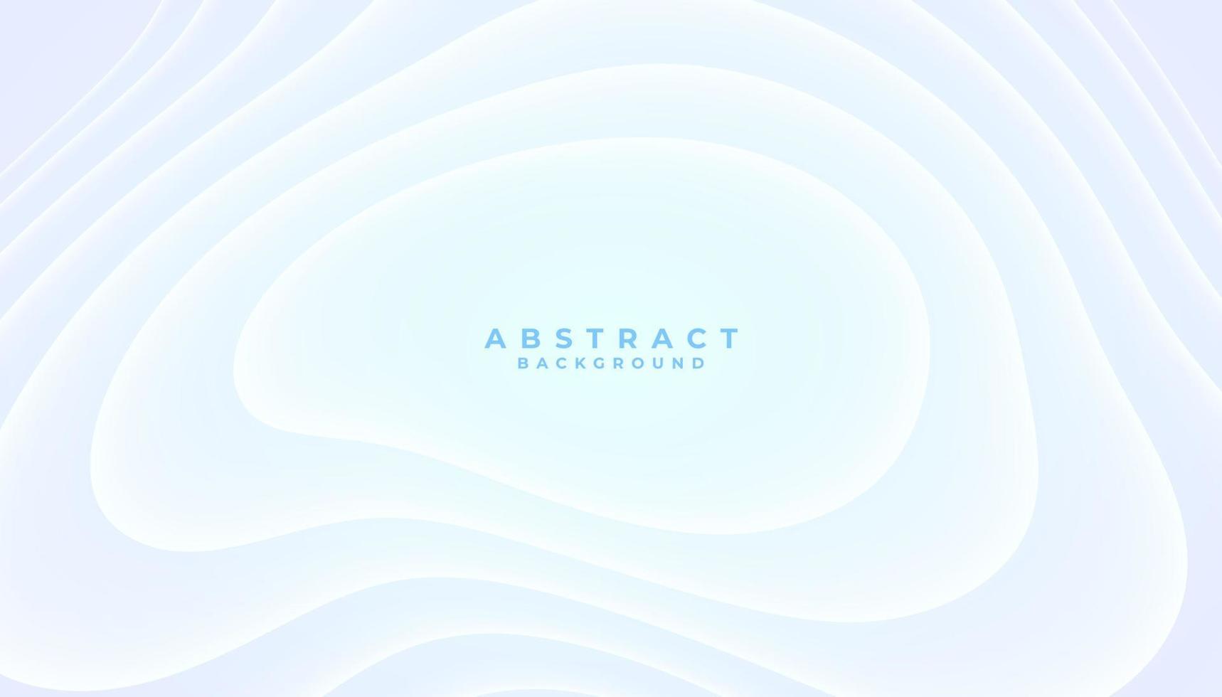 Abstract modern gradient white fluid shapes composition background. Landing page, flyer, banner, card. Vector