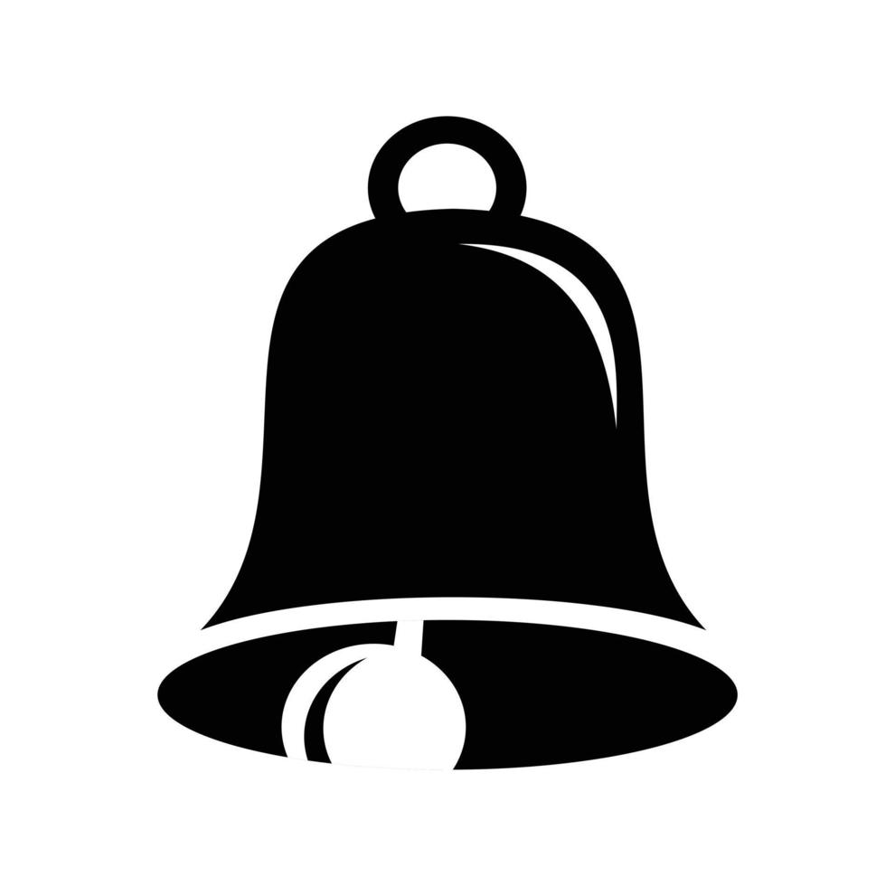 a bell design that can be used as inspiration in making a logo. flat design and editable with eps 10 format vector