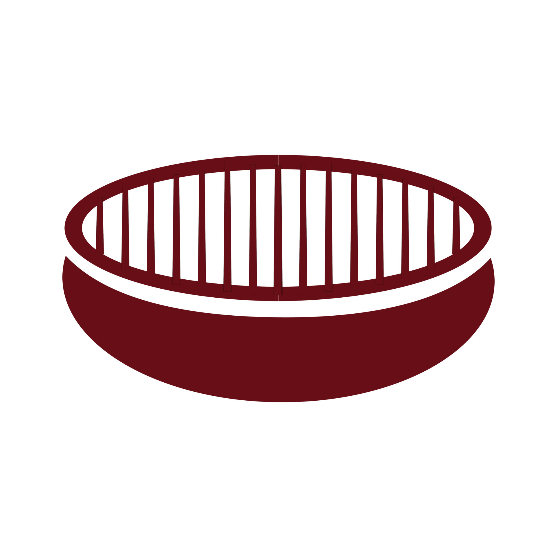 BBQ pan grill illustration design. Basic element graphic design. Grill