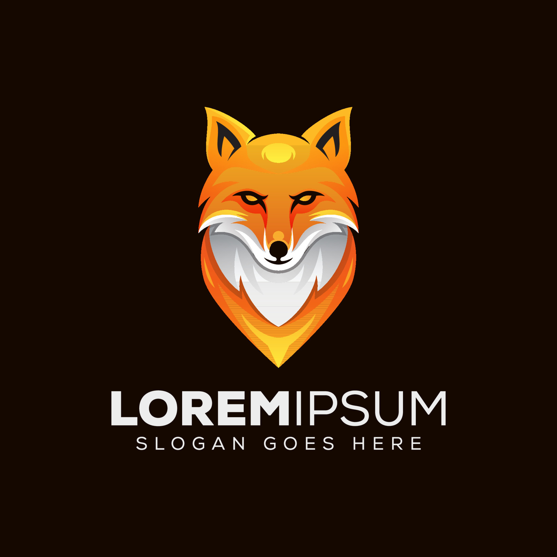 animal Head fox logo design vector template 7938518 Vector Art at Vecteezy animal Head fox logo design vector template 7938518 Vector Art at Vecteezy