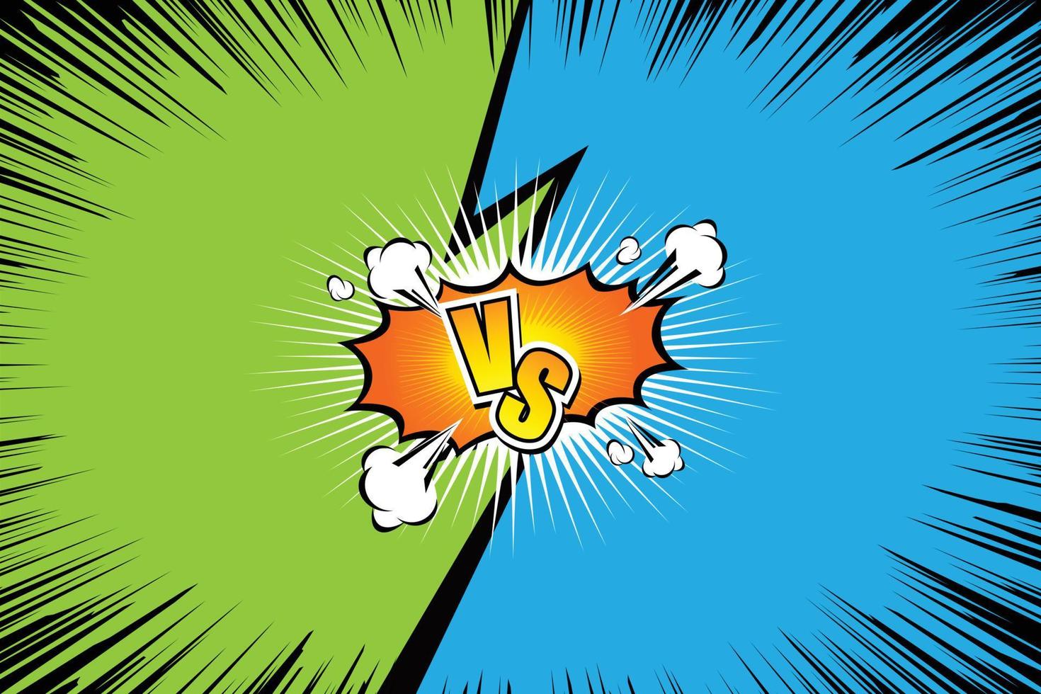 Fight backgrounds comics style design. Vector illustration.