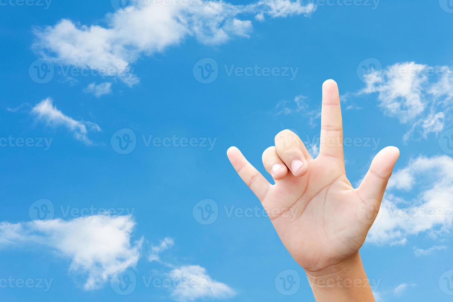 Hands, hands that love symbol photo
