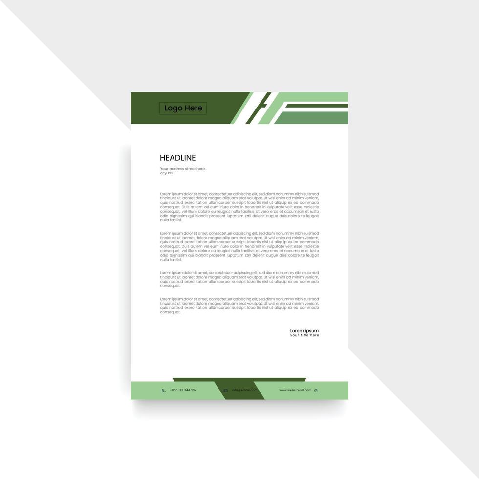 Business corporate Unique letterhead design real estate minimal,Unique template design vector