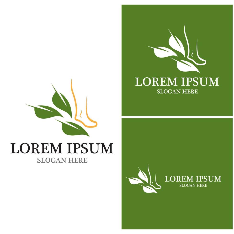foot Logo Template vector icon