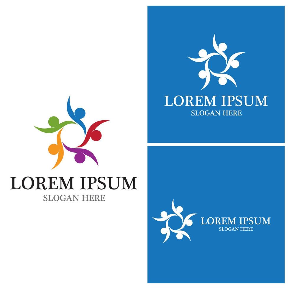 Community, network and social icon vector